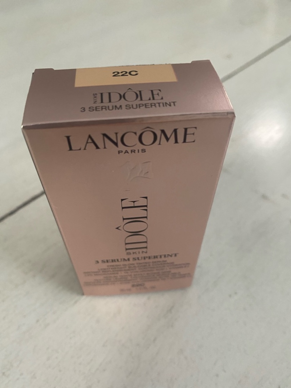 Lancôme Idôle 3 Serum Supertint Box - Rose Gold